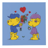 Ferald und Sahsha Ferret Cube Würfel (Vorderseite)