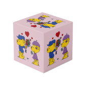 Ferald und Sahsha Ferret Cube Würfel (Rückseite Schrägansicht)