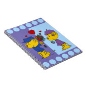 Ferald und Sahsha Ferret Notebook Notizblock (Rechte Seite)