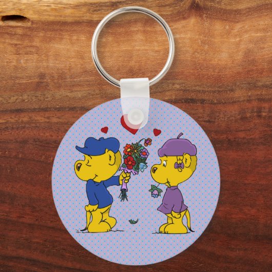 Ferald und Sahsha Ferret Schlüsselanhänger (Vorderseite)