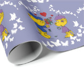 Ferald und Sahsha Ferret Wrapping Paper Geschenkpapier (Rolleneckpunkt)