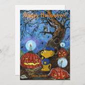 Ferald und The Rotten Pumpkins Einladung (Vorne/Hinten)