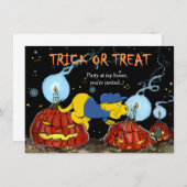 Ferald und The Rotten Pumpkins Einladung (Vorne/Hinten)