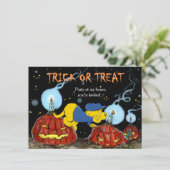 Ferald und The Rotten Pumpkins Einladung (Stehend Vorderseite)