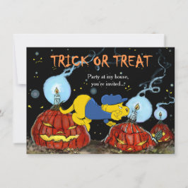 Ferald und The Rotten Pumpkins Einladung