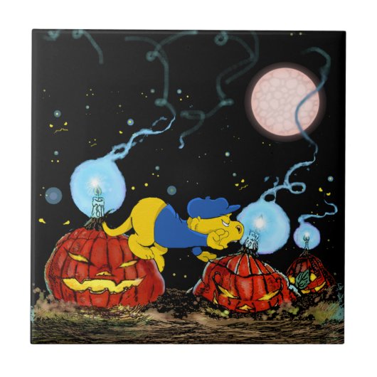 Ferald und The Rotten Pumpkins Fliese (Vorderseite)