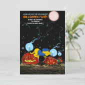 Ferald und The Rotten Pumpkins | HALLOWEEN-PARTY Einladung (Stehend Vorderseite)