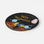 Ferald und The Rotten Pumpkins | HALLOWEEN-PARTY Pappteller (Schrägansicht)