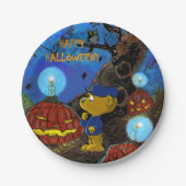 Ferald und The Rotten Pumpkins | HALLOWEEN-PARTY Pappteller (Vorderseite)