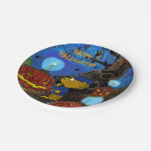 Ferald und The Rotten Pumpkins | HALLOWEEN-PARTY Pappteller (Schrägansicht)