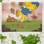 Ferald unter den Herbst hinterlässt Küchentücher (Gefaltet)