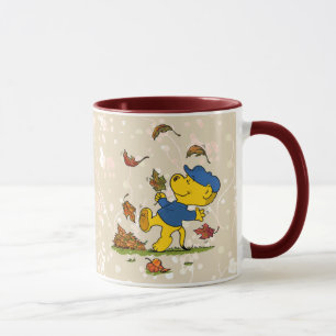 Ferald unter den Herbst verlässt die Tasse