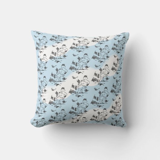 Ferald unter den Herbstleaves Kissen (Vorderseite)