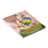 Ferald unter den Herbstleaves Notizblock (angewinkelt)