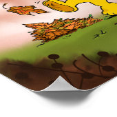 Ferald unter den Herbstleaves Poster (Ecke)