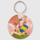 Ferald unter den Herbstleaves Schlüsselanhänger (Vorderseite)