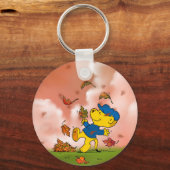 Ferald unter den Herbstleaves Schlüsselanhänger (Rückseite)