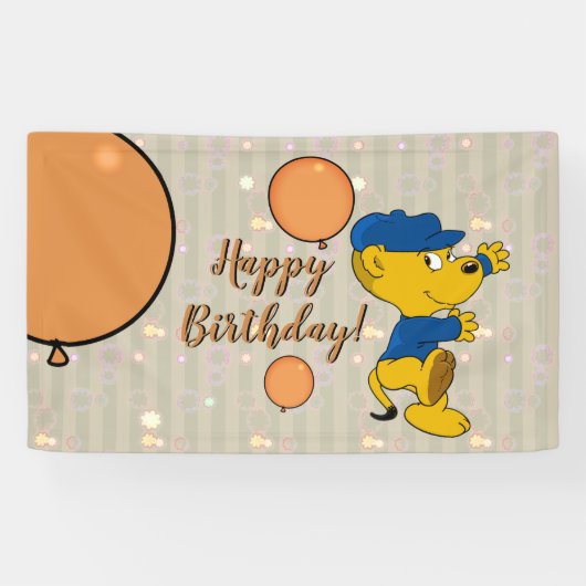 Ferald | Upbeat Geburtstag Banner (Horizontal)