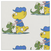 Ferald's Baby Lizard Stoff (Nahaufnahme)