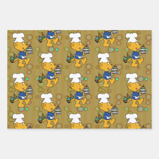 Ferald's Goodies Geschenkpapier Set (Vorderseite)