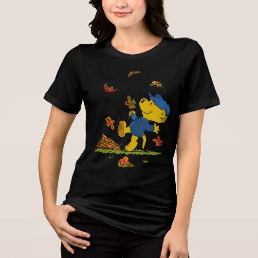 Ferald's Herbstblätter Tri-Blend Shirt (Vorderseite)