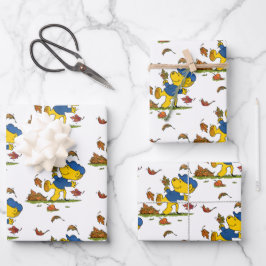 Ferald's Herbstleaves Geschenkpapier Set