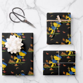 Ferald's Herbstleaves Geschenkpapier Set