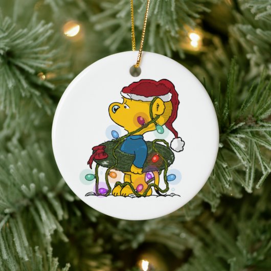 Ferald's Hula Wreath | Weihnachten Keramik Ornament (Baum)