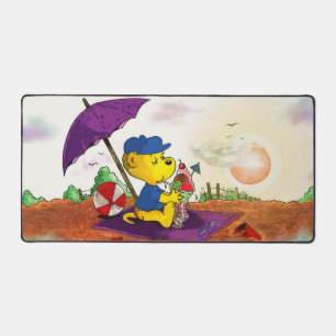 Ferald's Ice Cream Beach Kinder Schreibtischunterlage