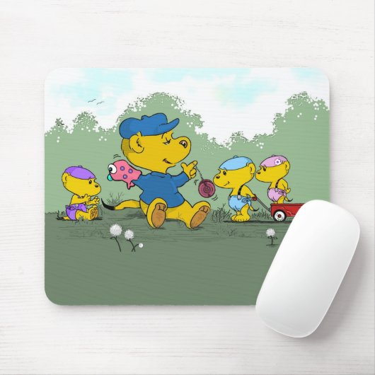 Ferald's Little Cousins Mousepad (Mit Mouse)