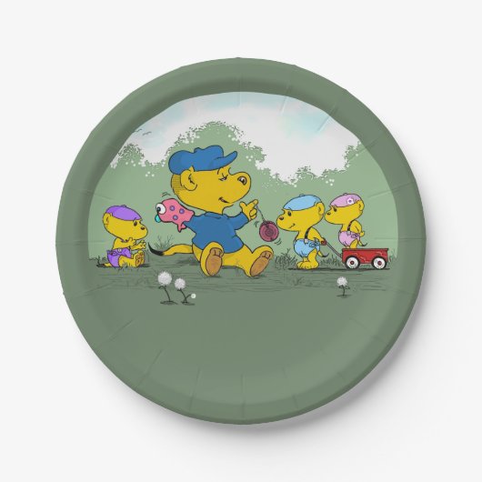 Ferald's Little Cousins Pappteller (Vorderseite)