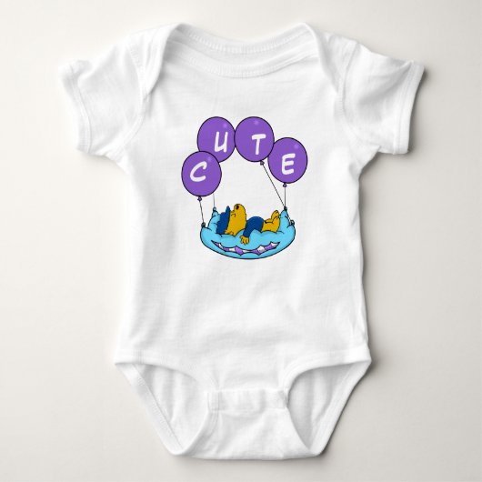 Ferald's Pillow Balloons Baby Strampler (Vorderseite)