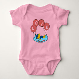Ferald's Pillow Balloons Baby Strampler