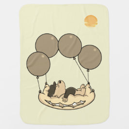 Ferald's Pillow Balloons Babydecke