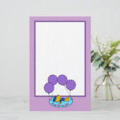 Ferald's Pillow Balloons Briefpapier (Stehend Vorderseite)