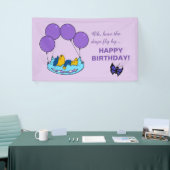 Ferald's Pillow Balloons Geburtstag Banner (Messeveranstaltung)