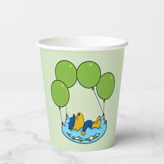 Ferald's Pillow Balloons Pappbecher (Rückseite)