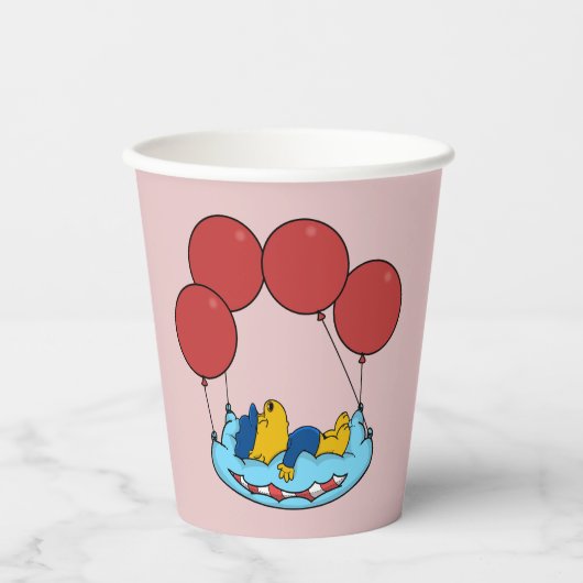 Ferald's Pillow Balloons Pappbecher (Vorderseite)