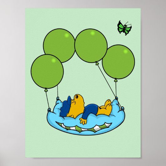Ferald's Pillow Balloons Poster (Vorne)