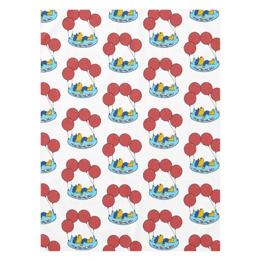 Ferald's Pillow Balloons Tablecloth Tischdecke (Vorderseite)