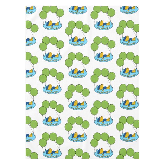 Ferald's Pillow Balloons Tablecloth Tischdecke (Vorderseite)