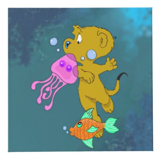 Ferald's Swim Cube Würfel (Vorderseite)