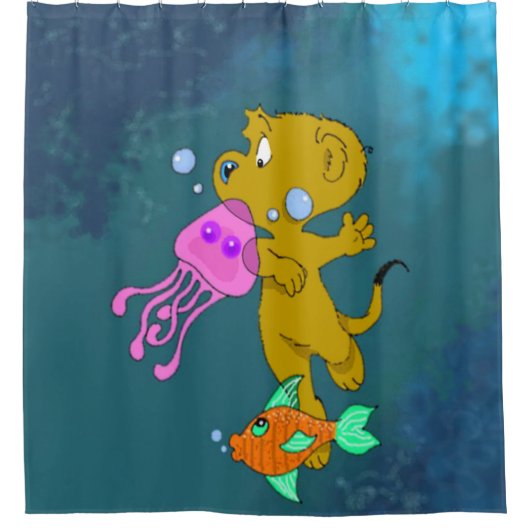 Ferald's Swim Duschvorhang (Vorderseite)