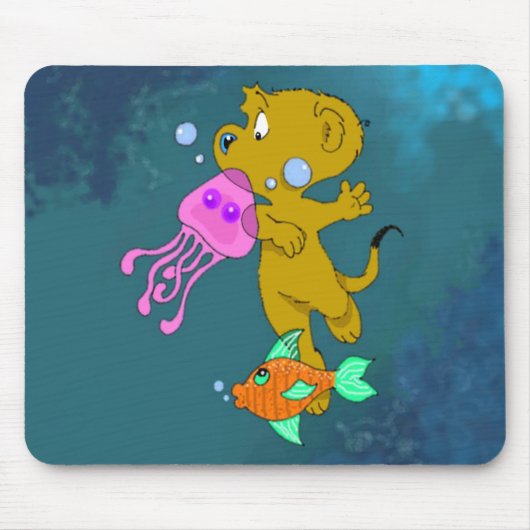 Ferald's Swim Mousepad (Vorne)