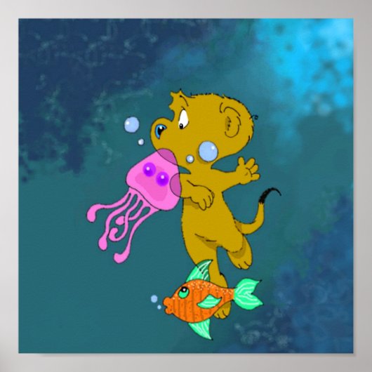 Ferald's Swim Poster (Vorne)