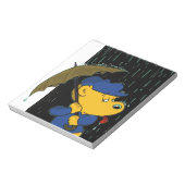 Ferald's Taste of Rain Notepad Notizblock (Rotiert)
