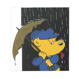 Ferald's Taste of Rain Notepad Notizblock