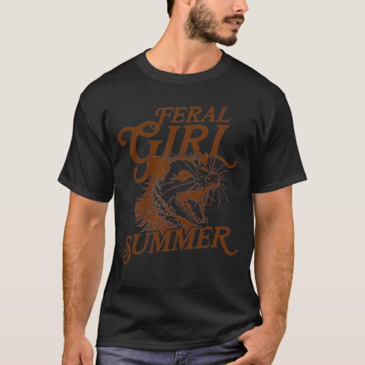 FeralGirlSummer gift T-Shirt (Vorderseite)
