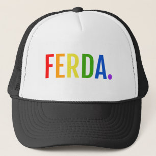 FERDA hockey letterkenny gay design Truckerkappe