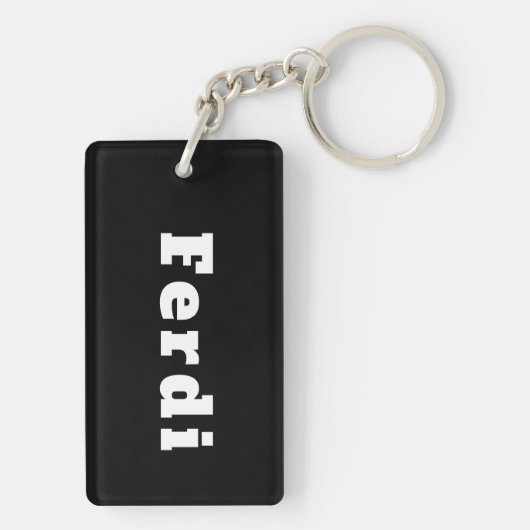 Ferdi Schlüsselanhänger (Rückseite)